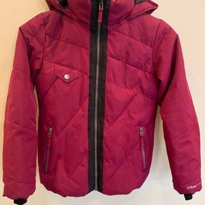 Girls Obermeyer Ski Jacket sz M (10-12)